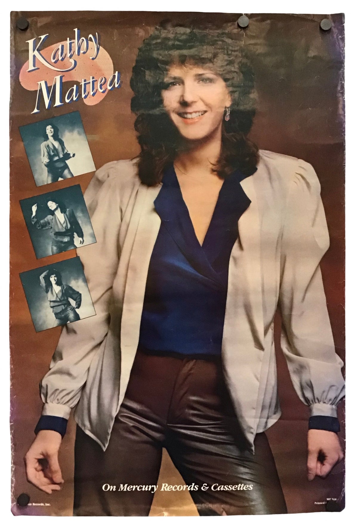 Kathy Mattea - Promo Poster for Self-Titled Debut Album