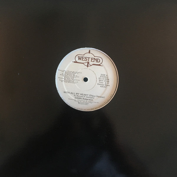 Dawn Robertson : With All My Heart (12")