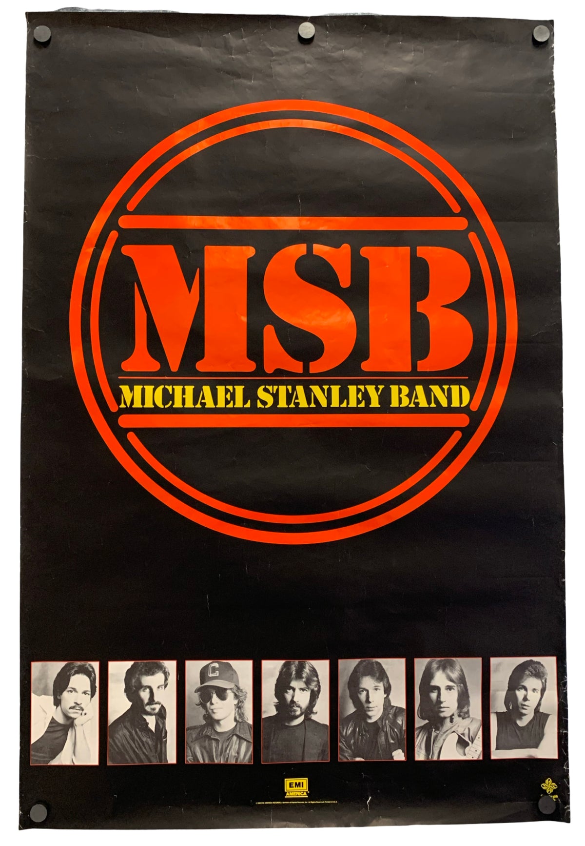 Michael Stanley Band - MSB Promo Poster