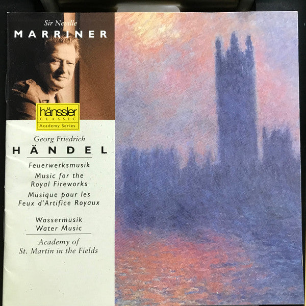 (中古品) Georg Handel Friedrich Academy Of St. Martin In Th- Handel: Water Music / Fireworks Music