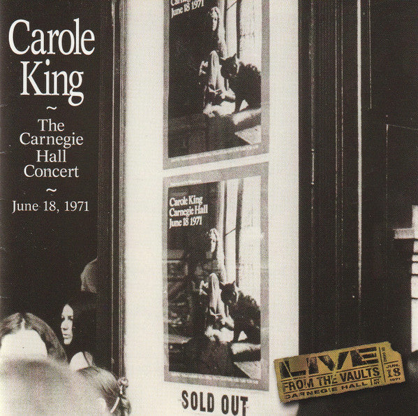 (中古)キャロル・キング - カーネギー・ホール・コンサート - 1971年
