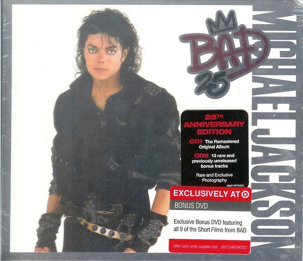 (中古) マイケル・ジャクソン - バッド25周年記念盤 (ターゲット限定盤)