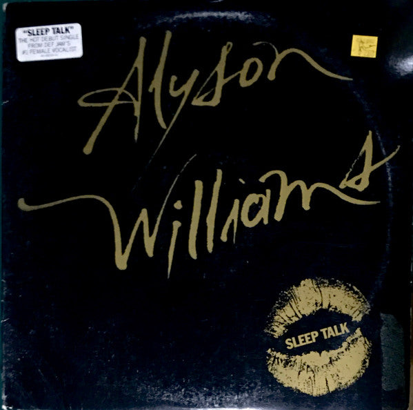 Alyson Williams : Sleep Talk (12", Promo)