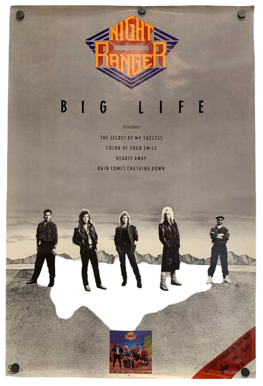 Night Ranger - Big Life Promo Poster