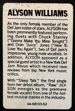 Alyson Williams : Sleep Talk (12", Promo)