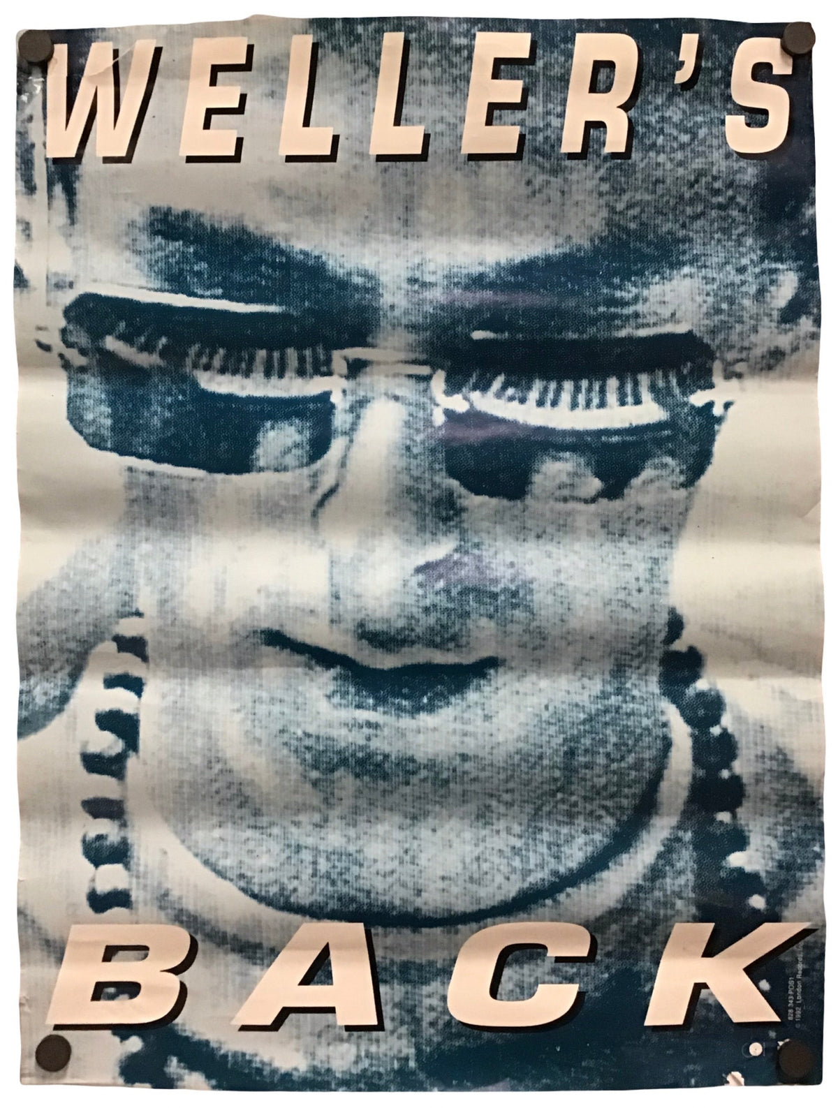 Paul Weller - Self-titled Debut Album Promo Poster