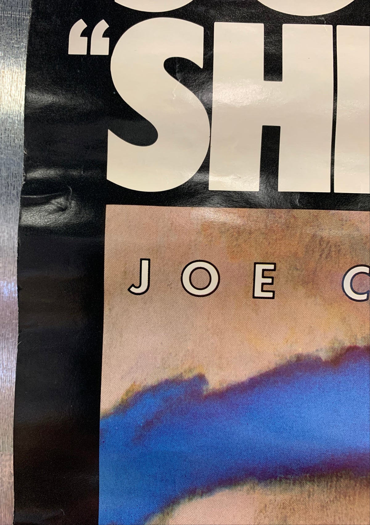 Joe Cocker - Sheffield Steel Promo Poster