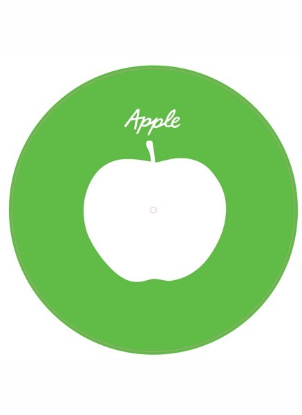 Crosley - Ac1016A-Ap ターンテーブル スリップマット、The Beatles Apple