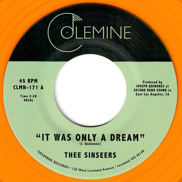 Thee Sinseers – It Was Only A Dream (Vinyl)