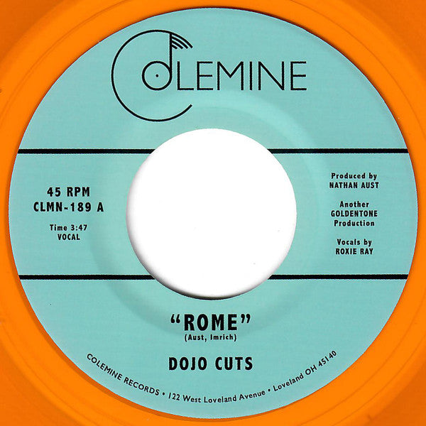 Dojo Cuts – Rome / Falling In Love Again (Orange Vinyl)