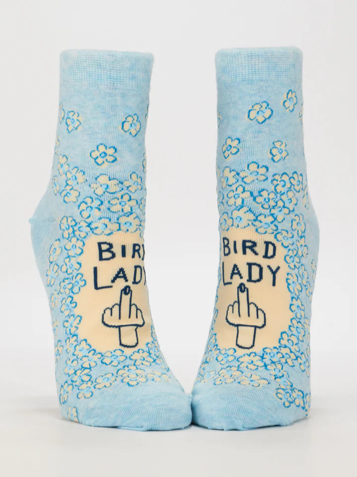 Blue Q - Women's Ankle Socks- Bird Lady