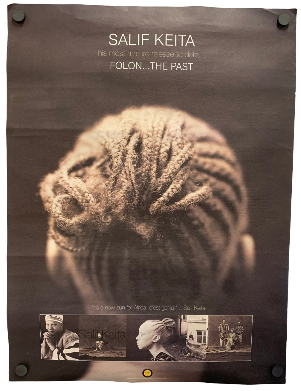 Salif Keita - "Folon"... The Past Promo Poster