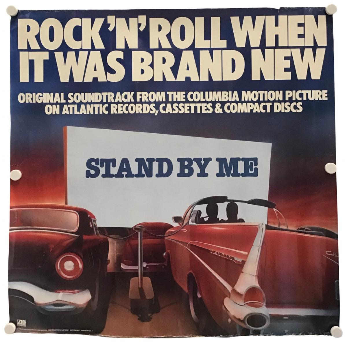 Stand By Me - Original Soundtrack Promo Poster