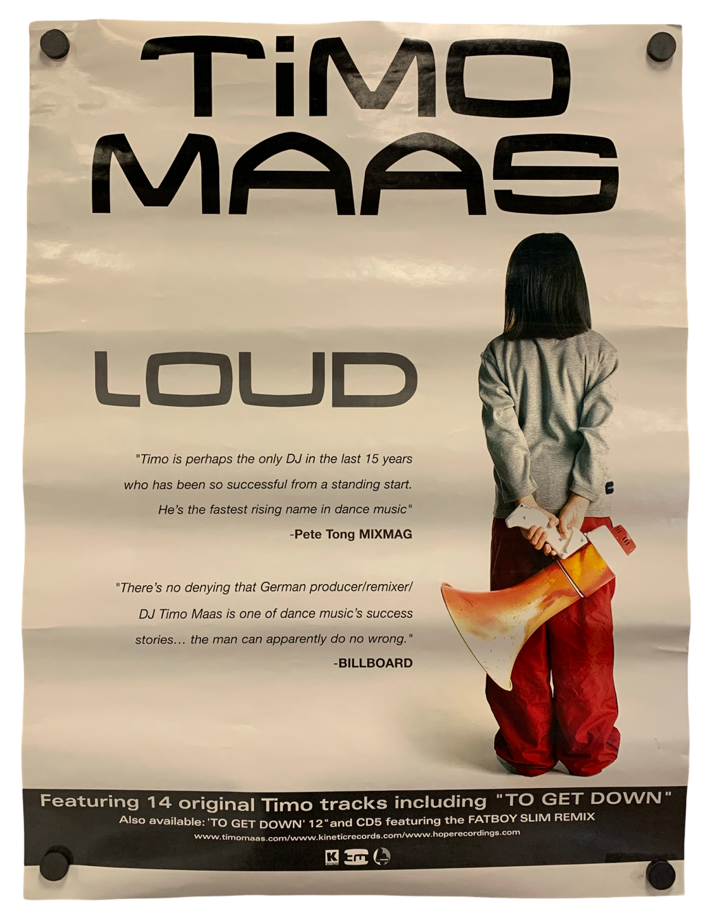 Timo Maas - Loud Promo Poster