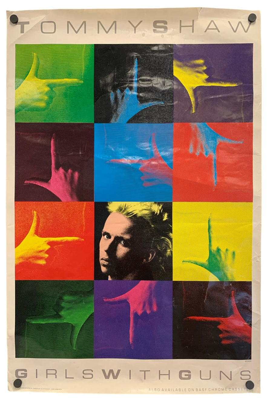 Tommy Shaw - Girls With Guns Promo Poster