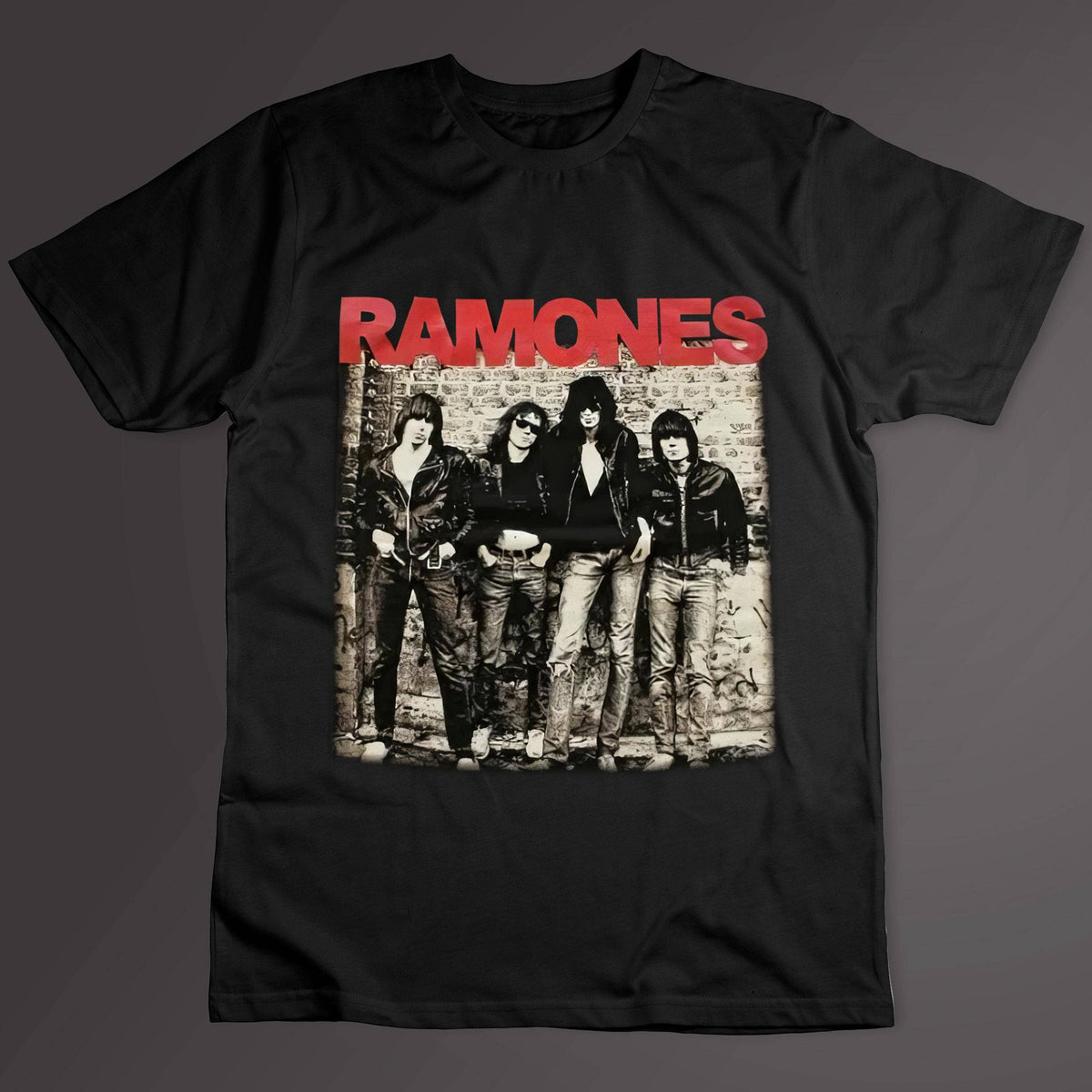 Vintage Ramones Punk Band Unisex T-Shirt Retro Rock Tee