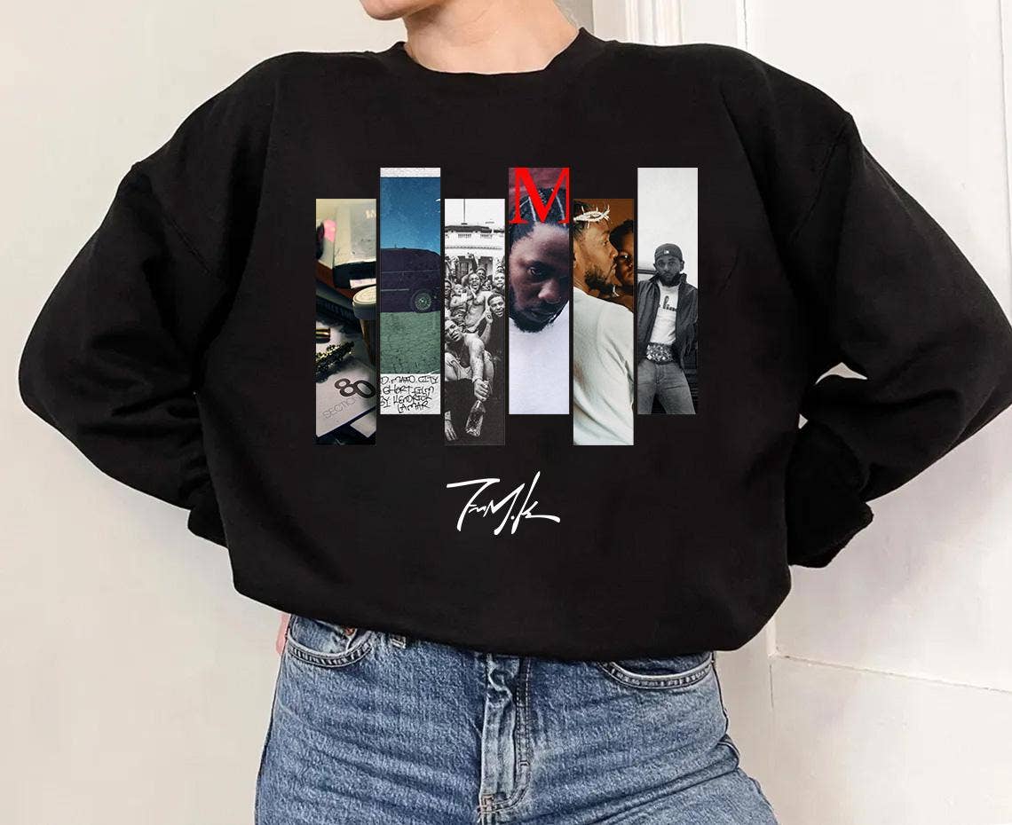 Kendrick Lamar Full Album Vintage Rap Music T-Shirt