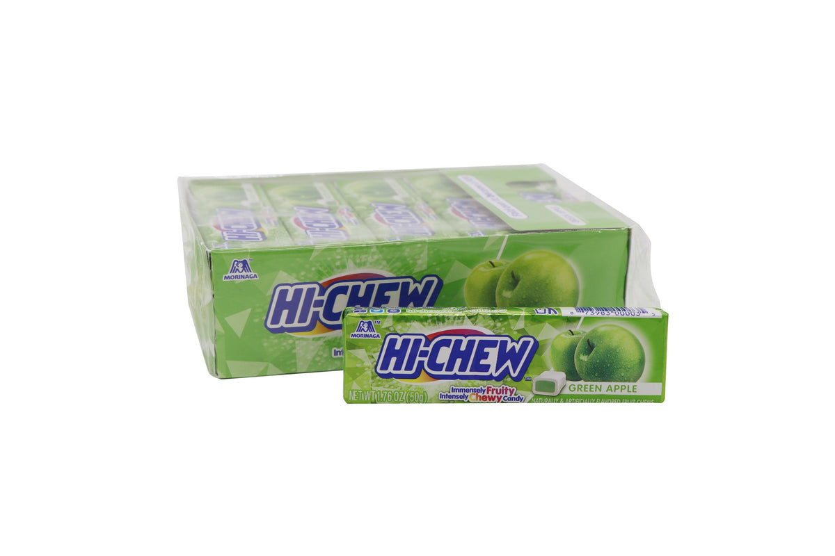 Hi-Chew Candy Green Apple Flavored, 15ct