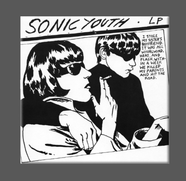 SONIC YOUTH, Magnet, Button, GOO