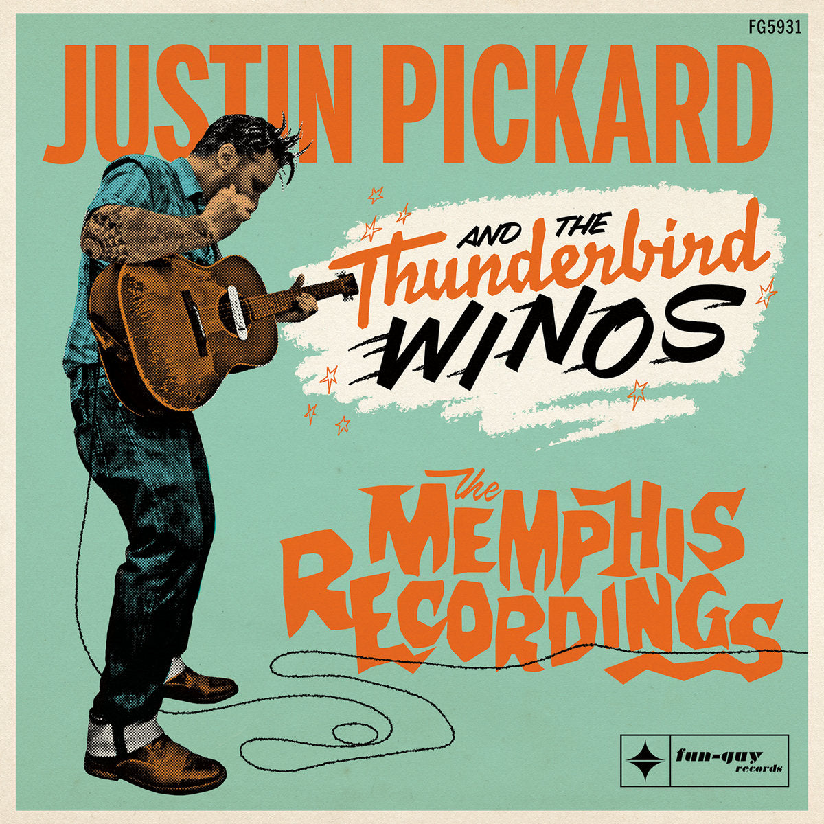 Justin Pickard And The Thunderbird Winos - The Memphis Recordings (Vinyl)