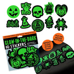 Halloween Glow in the Dark Vinyl Sticker Packs