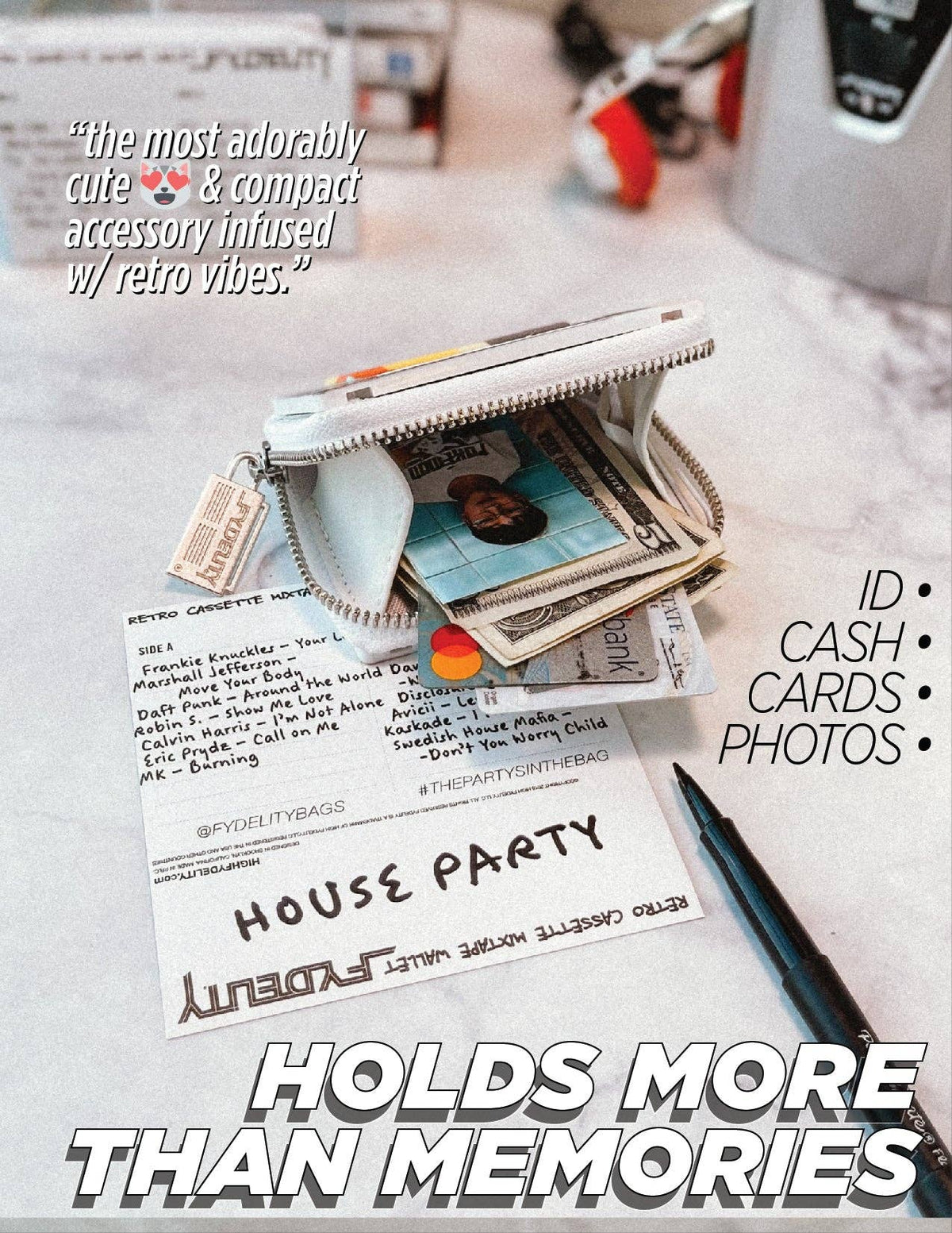 70294: Mixtape Wallet | Limited Edition | Boombox