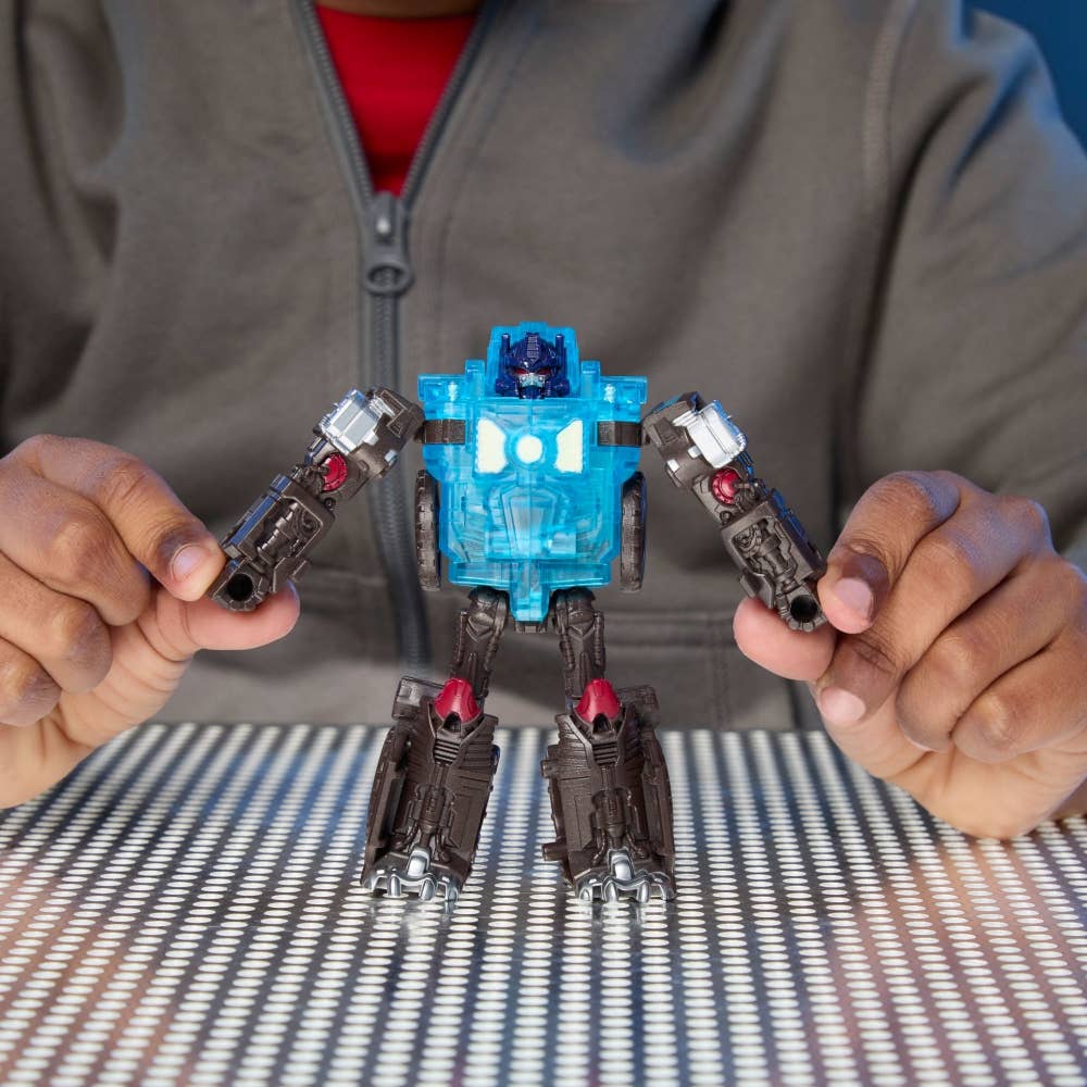 Transformers Cyberworld Cyber Changers Optimus Primal
