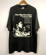Lauryn Hill Retro Rock Tee Unisex Miseducation Cotton Shirt