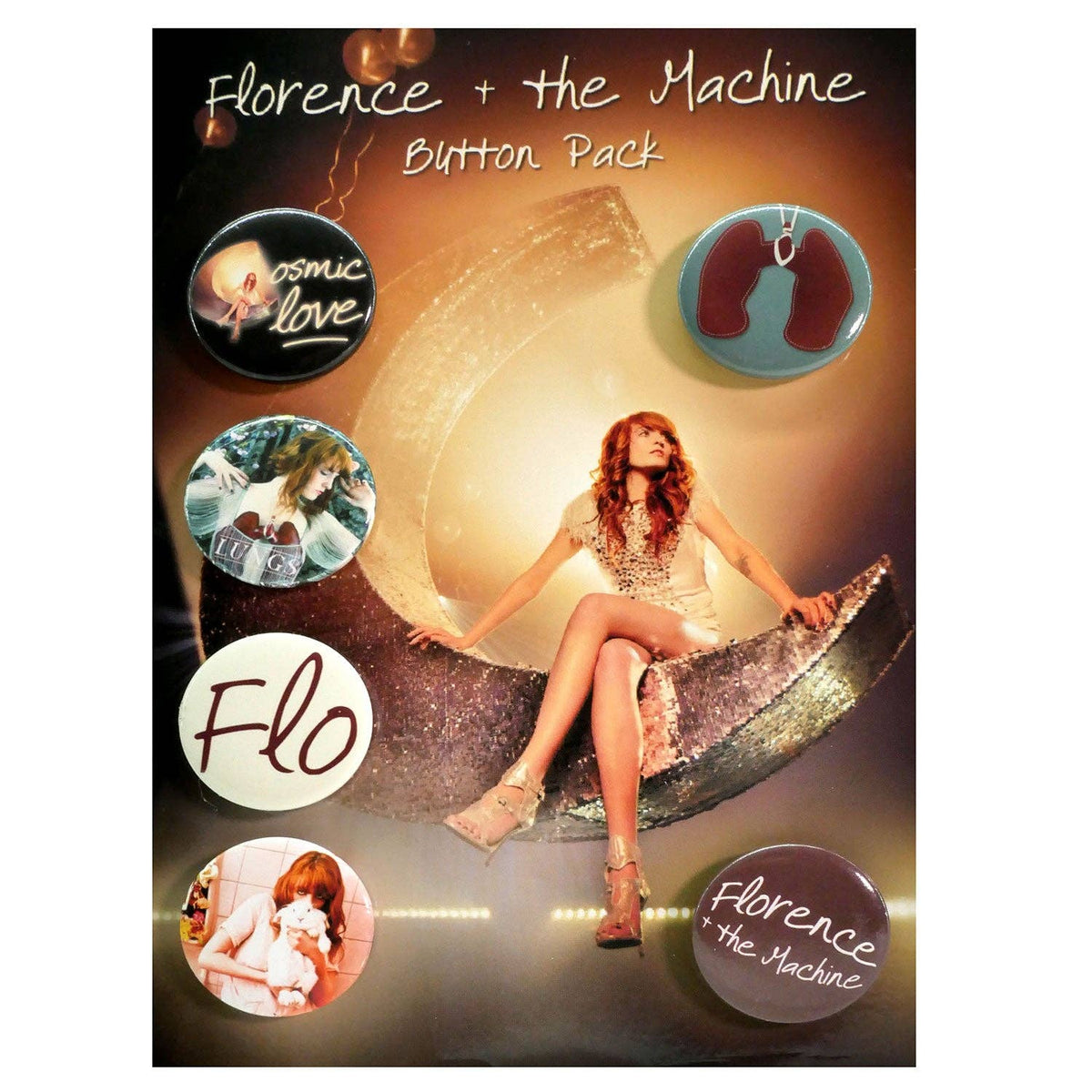 Florence & The Machine 6 pc. Button Pack