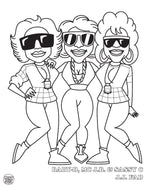 Mark 563- Hip Hop Coloring Book: West Coast Edition (Coloring Book)