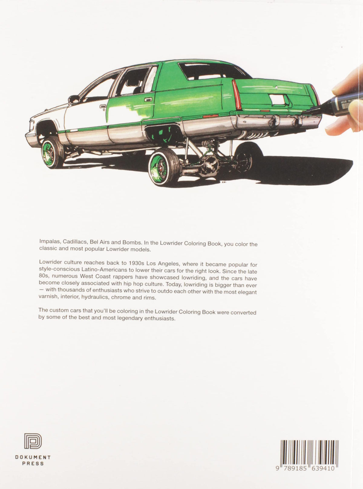 Oscar Nilsson - Lowrider Coloring Book (Coloring Book)