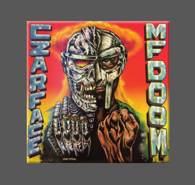 MF DOOM, Magnet, Button, Fridge Magnet, CZARFACE