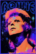 David Bowie Non Flocked Blacklight Poster - 24" X 36"