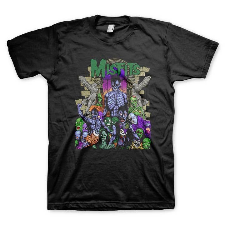 Misfits - Earth Ad Color - Graphic Tee