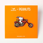 Peanuts Vibe Pin - Biker