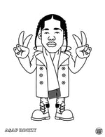 Mark 563- Hip Hop Coloring Book: East Coast Edition (Coloring Book)