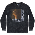 H.E.R. damage Tie DyeLong Sleeve