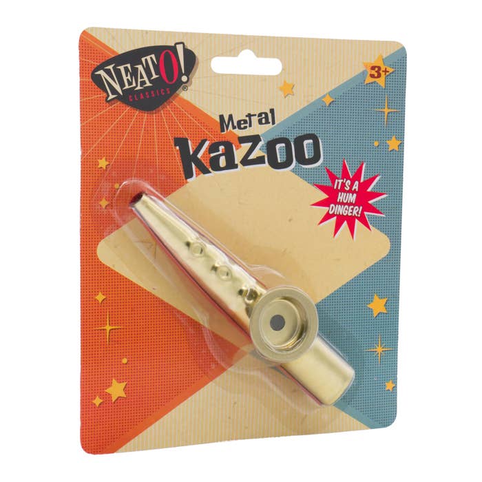 Neato! Metal Kazoo 4.75"- Retro Classic