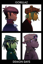 Gorillaz 24x36 Poster Demon Days