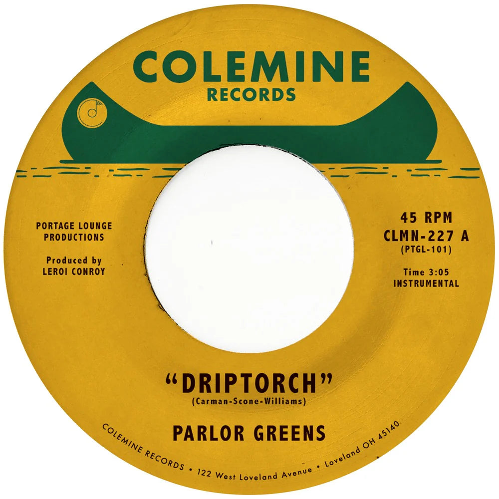 Parlor Greens - Driptorch / 200 Dollar Blues - Vinilo de color camuflaje (Vinilo)