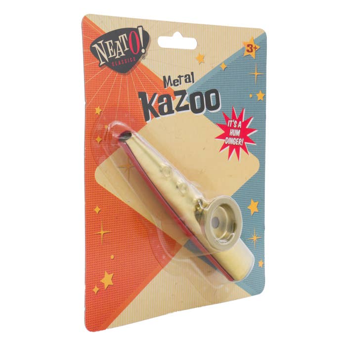 Neato! Metal Kazoo 4.75"- Retro Classic