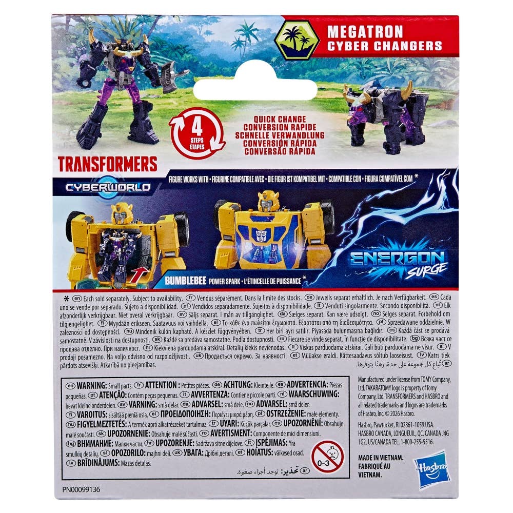 Transformers Cyberworld Cyber Changers Megatron