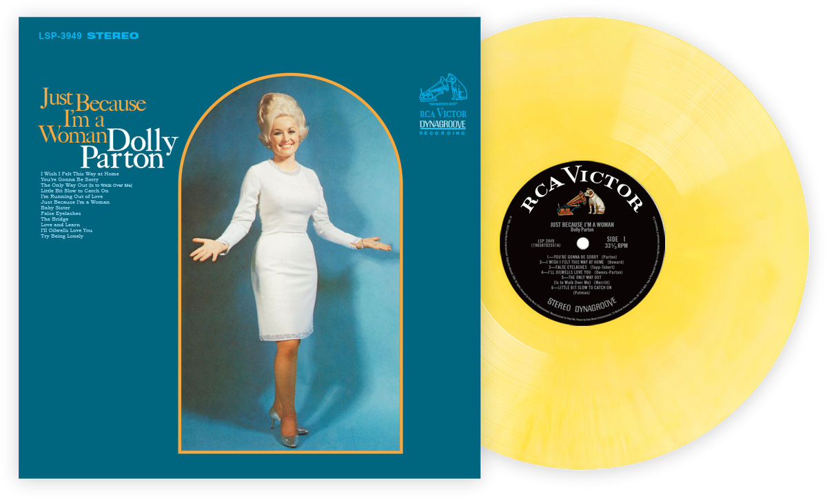 Dolly Parton — Just Because I'm a Woman | 1968 Country Vinyl LP