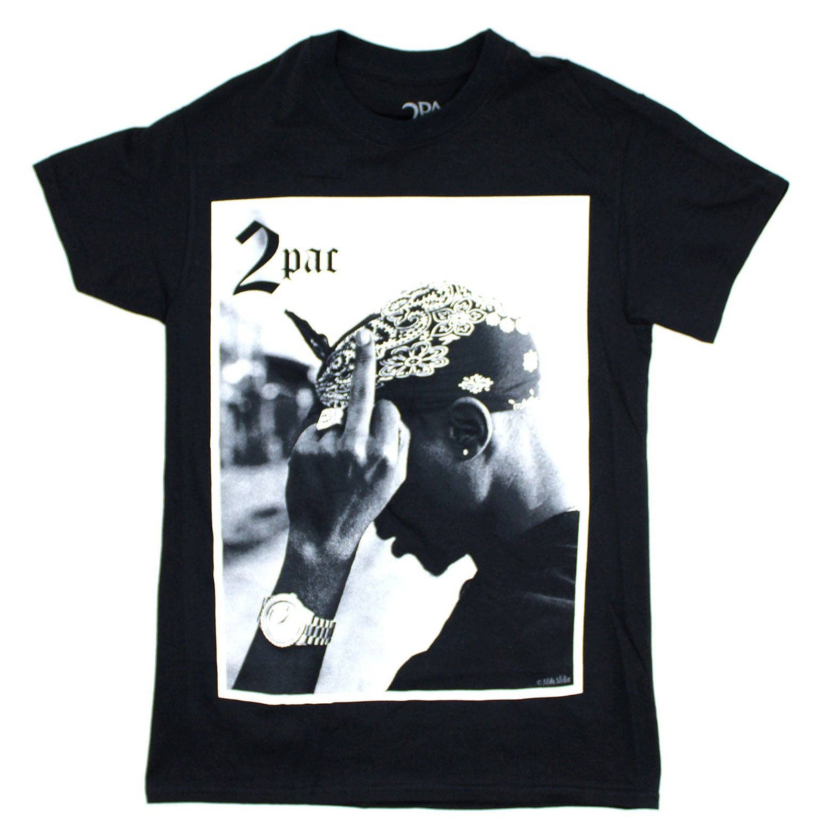 Tupac Middle Finger Tee T-shirt