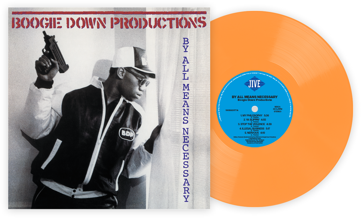 Boogie Down Productions — By All Means Necessary | 1988 Hip-Hop Vinyl LP