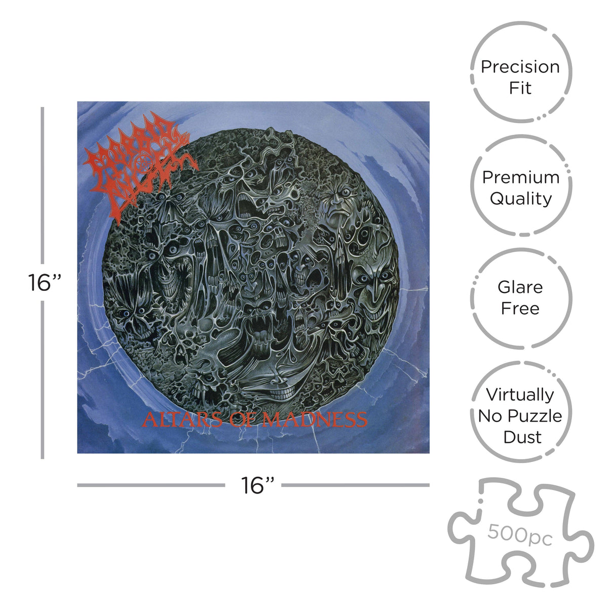 Morbid Angel Altars Of Madness (500 Piece Jigsaw Puzzle)