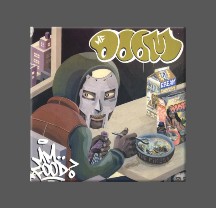 MF DOOM, Magnet, Button, Fridge Magnet, MM...FOOD