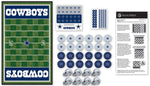 Dallas Cowboys Checkers Board Game