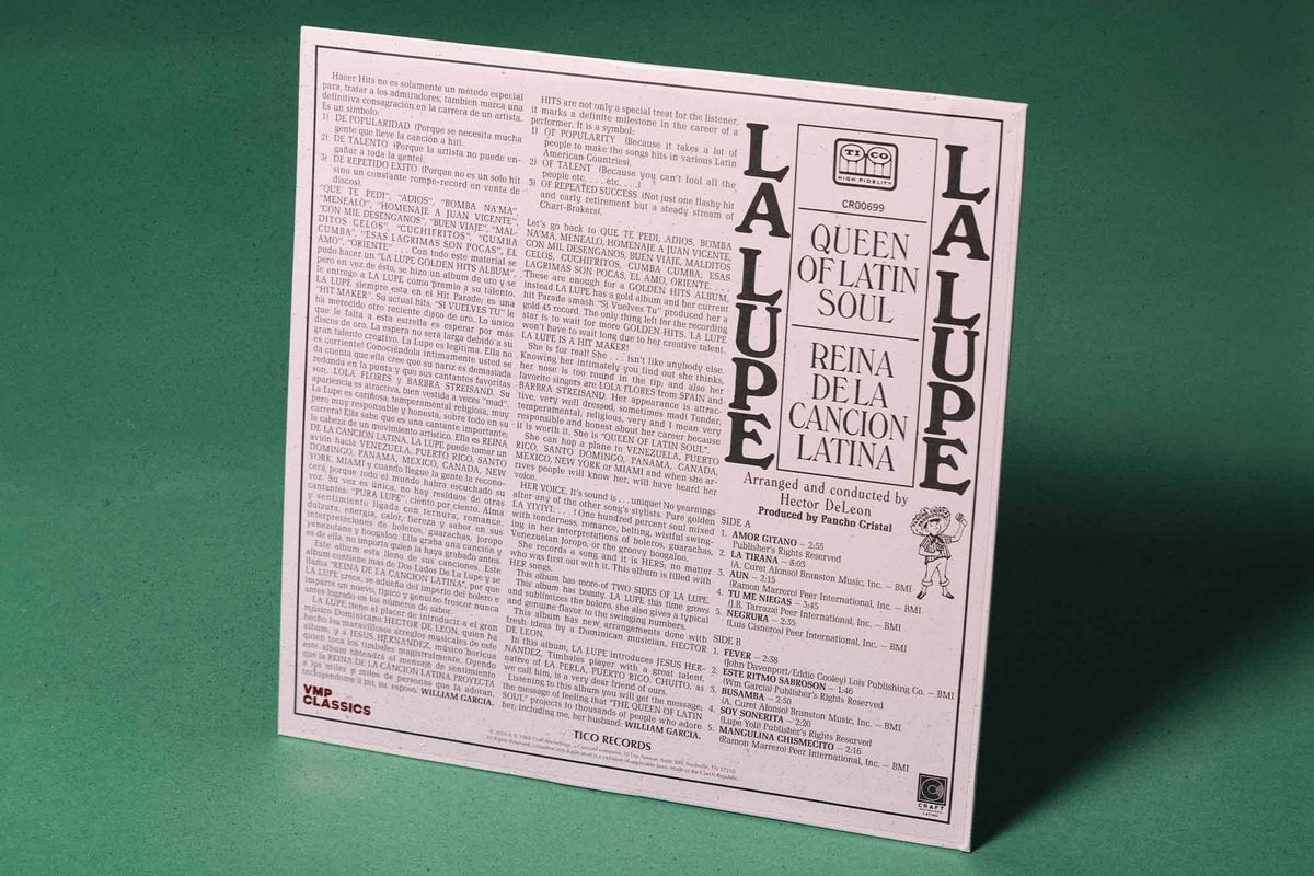 La Lupe — Queen of Latin Soul / Reina De la Cancion Latina | 1965 Latin Pop Vinyl LP