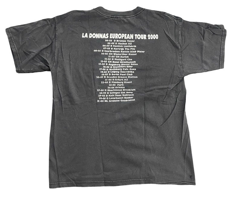 The La Donnas 2000 European Tour Tee L (Vintage Apparel)